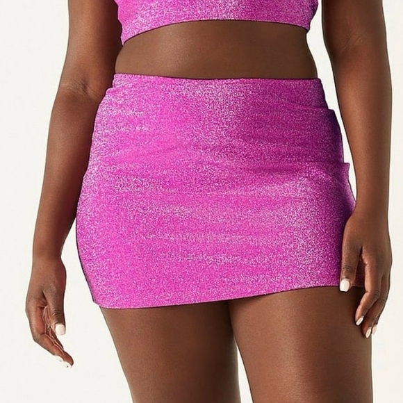 EUC PINK Victoria’s Secret Cover-up Mini Skirt - Picture 6 of 10